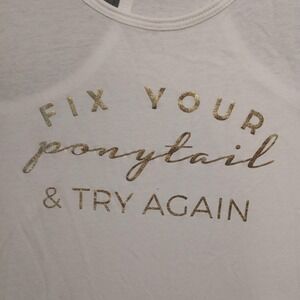 Ideal T sz M tank classic workout inspirational gym girlboss summer boho y2k